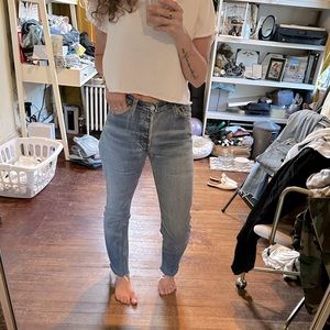 Last chance, consigning locally this week. 
Re/done Levi’s